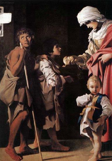 SCHEDONI, Bartolomeo The Charity Spain oil painting art